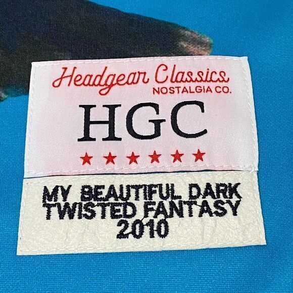 Headgear Classic Kanye West My Beautiful Dark Twisted Fantasy Basketball  XL NWT - Picture 5 of 6